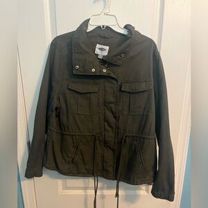 Women’s army green jacket